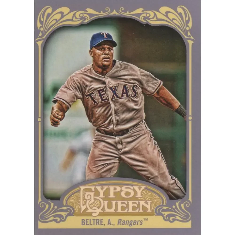 2012 Topps Gypsy Queen Adrian Beltre # 49 Texas Rangers